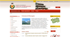 Desktop Screenshot of comune.brissogne.ao.it